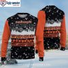 Cincinnati Bengals Not A Player I Just Crush A Lot Ugly Christmas Sweater