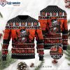 Cincinnati Bengals Logo Ugly Christmas Sweater – Snoopy And Woodstock Edition