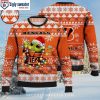 Festive Cincinnati Bengals Ugly Sweater With NFL Mickey Mouse