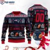 Cute Winnie The Pooh Bear – New England Patriots Logo Ugly Christmas Sweater