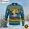 Baby Yoda Holding Football Jacksonville Jaguars Ugly Xmas Sweater