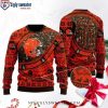 Cleveland Browns Christmas Sweater -Logo Design For Fans