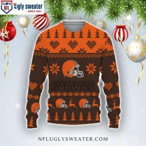 Cleveland Browns Christmas Sweater – Merry Sweater Funny Design