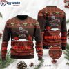 Cleveland Browns Ugly Sweater – Funny Mickey Mouse Play Football