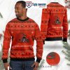 Cleveland Browns Ugly Sweater – NFL Football Team Logo Symbol