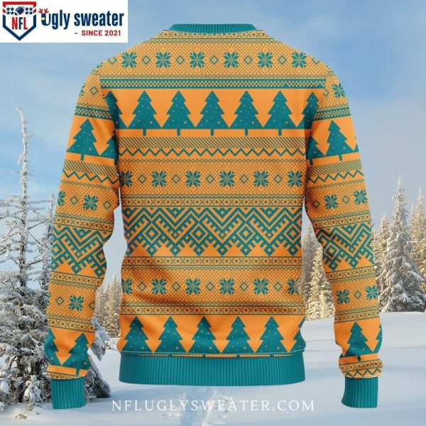 Cozy And Comfy NFL Miami Dolphins Minion Ugly Christmas Sweater