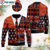 Custom Name Chicago Bears Ugly Christmas Sweater – Unique Gift For Fans