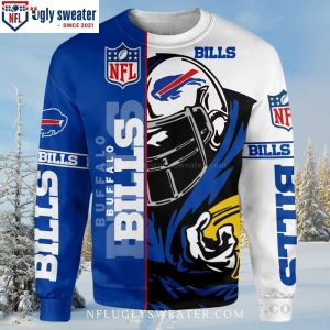 Cozy Team Spirit – Buffalo Bills Logo Print Sweater For Fans