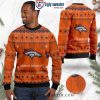 Christmas Forrest Pattern NFL Denver Broncos Ugly Sweater