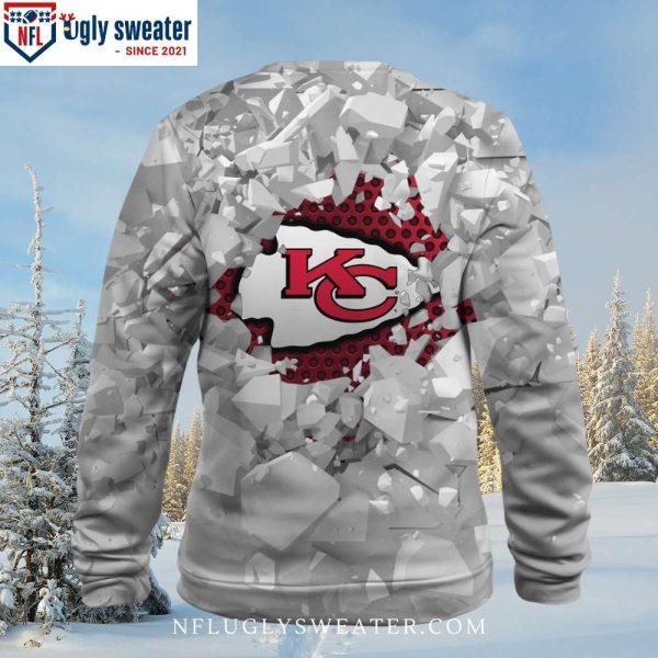 Cozy Up With Kansas City Chiefs Logo Sweater Unique Gift For Fans