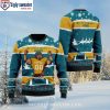 Classic Logo And Trees Jacksonville Jaguars Ugly Christmas Sweater