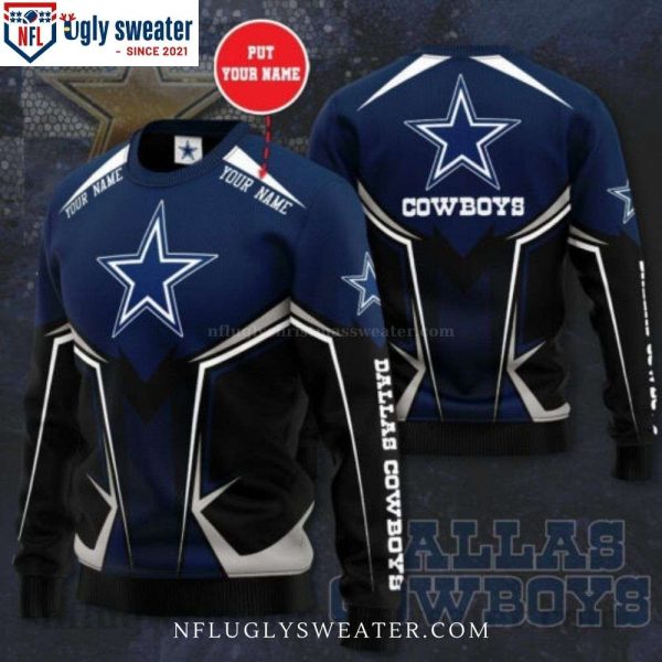 Customized Dallas Cowboys Holiday Sweater – Perfect Gift For Cowboys Fans