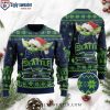 Graphic Funny Grinch Seattle Seahawks Ugly Christmas Sweater