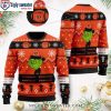 Cincinnati Bengals Logo Print And NFL Jack Skellington Holiday Sweater