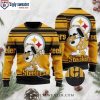 Christmas Light Delight – Pittsburgh Steelers Baby Yoda Ugly Christmas Sweater