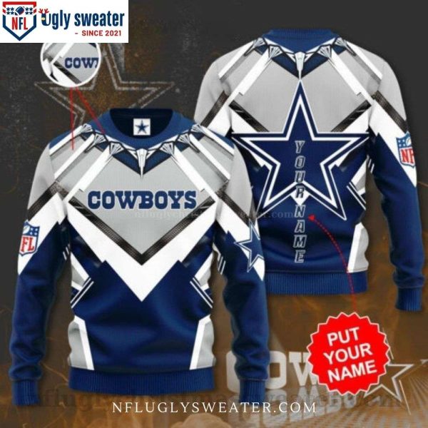 Dallas Cowboys Big Star Logo – Customized Cowboys Ugly Sweater