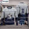 Emmitt Smith Personalized Dallas Cowboys Ugly Christmas Sweater – Custom Name And Number