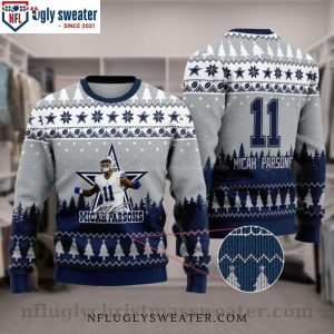 Dallas Cowboys Micah Parsons – Cowboys Ugly Sweater