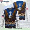 Custom Name And Number Dallas Cowboys Ugly Christmas Sweater – Snowflake Design And Gift Box