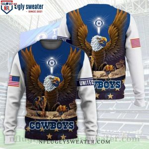 Dallas Cowboys One Nation Under God – Cowboys Ugly Sweater