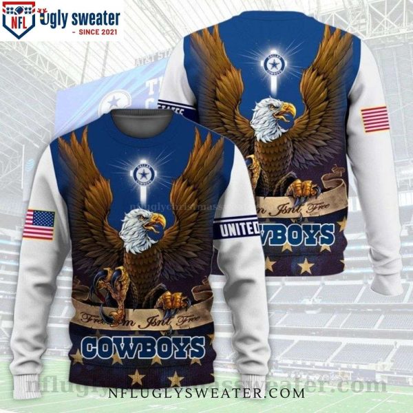 Dallas Cowboys One Nation Under God – Cowboys Ugly Sweater