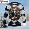 Funny Dallas Cowboys Rick Morty All Over Print Ugly Christmas Sweater, Dallas Cowboys Gifts For Men