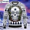 Dallas Cowboys Logo Design – Personalized Grey Scratch Ugly Sweater