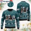 Custom Name And Cozy – Unique Philadelphia Eagles Ugly Sweater