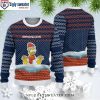 Denver Broncos Logo Print Ugly Christmas Sweater – Pub Dog Edition