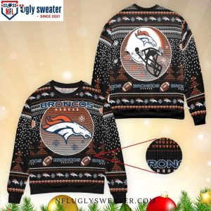 Denver Broncos Ugly Sweater – Uniting Team Spirit And Holiday Cheer