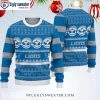 Detroit Lions Ugly Sweater – Grateful Dead Skull And Bears Graphics