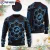 Detroit Lions Ugly Christmas Sweater With Freeway Design