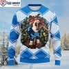 Detroit Lions NFL Snoopy Player Ugly Christmas Sweater