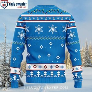 Detroit Lions Ugly Sweater Festive Grinch Graphic With Candy Canes 2