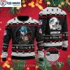 Dive Into Festive Cheer With Miami Dolphins Funny Skeleton Christmas Sweater