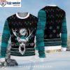 Dolphins Ugly Christmas Sweater – Grinch And Scooby-Doo Logo Print