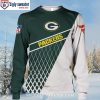 Fan’s Ultimate Combo – Ugly Sweater With Packers Logo And Skull Graphic