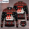 Festive Cleveland Browns Logo Graphic Ugly Christmas Sweater