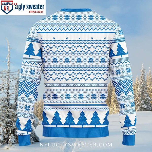 Embrace The Season With Detroit Lions Ugly Sweater – Christmas Tree Design