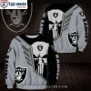 Diagonal Stripes Las Vegas Raiders Ugly Christmas Sweater – Cozy Gift for Fans