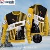 Baby Yoda-Inspired Steelers Ugly Christmas Sweater – Unique Gift For Fans