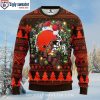 Elevate Your Style – Cleveland Browns Ugly Sweater Featuring Graphic Dwarfs