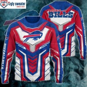 Festive Fan Gear – Unique Buffalo Bills Ugly Christmas Sweater