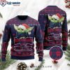 Festive And Unique – New England Patriots Gingerbread Man Sweater