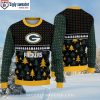 NCAA Wisconsin Badgers And NFL Green Bay Packers Ugly Christmas Sweater