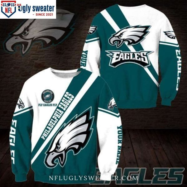 Fly Eagles Fly Logo Philadelphia Eagles Ugly Christmas Sweater