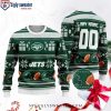 Cool Santa New York Jets Ugly Christmas Sweater – Hip Festive Style