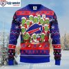 Football Helmets Design Print – Buffalo Bills Ugly Sweater For Fans