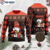 Funny Christmas Santa Claus Tattoo – Ugly Xmas Sweater Cleveland Browns