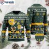 Festive NFL Green Bay Packers Logo Christmas Sweater For Fan